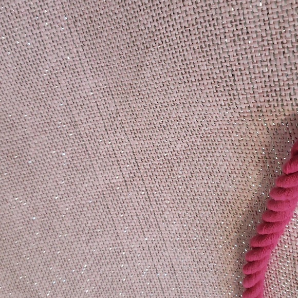 NWT Paradise Bags Beautiful Pink 🩷 beach ⛱️  Tote - Picture 17 of 17